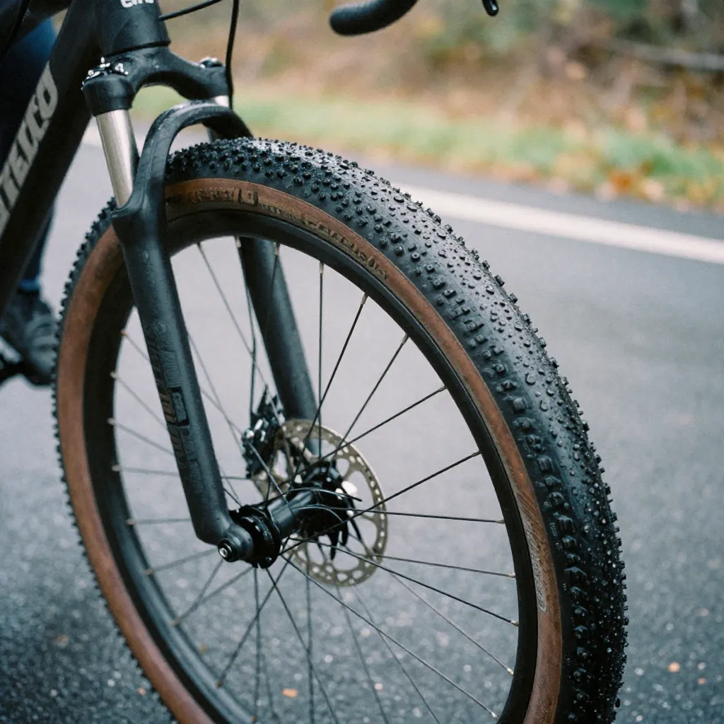 Bicycle on varied terrain surfaces