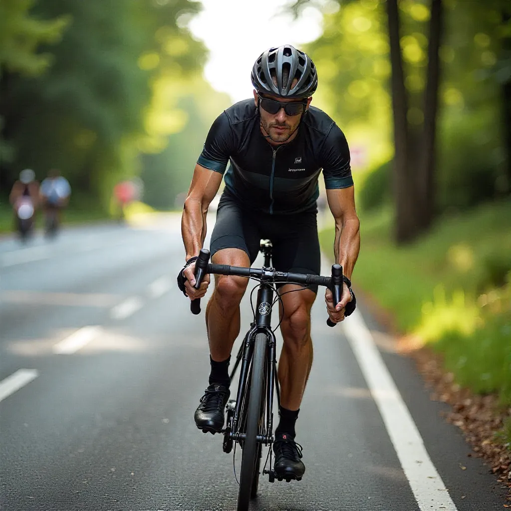 Bicycle on varied terrain surfaces