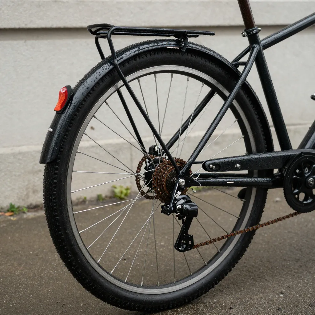 Bicycle suspension on technical terrain